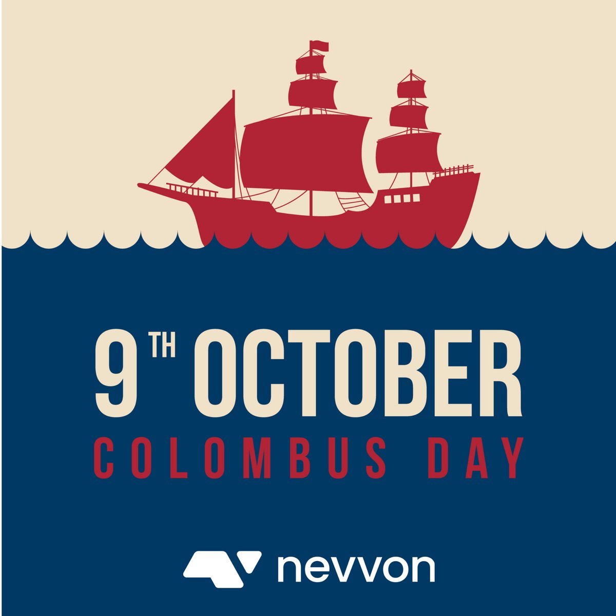 NevvonInc's tweet photo. Celebrating the spirit of exploration and discovery on Columbus Day. May we navigate new horizons with courage and curiosity. 🌎🚢 #ColumbusDay #Nevvon #homecare #elearning #caregivers #training https://t.co/qoyEPUlTu9
