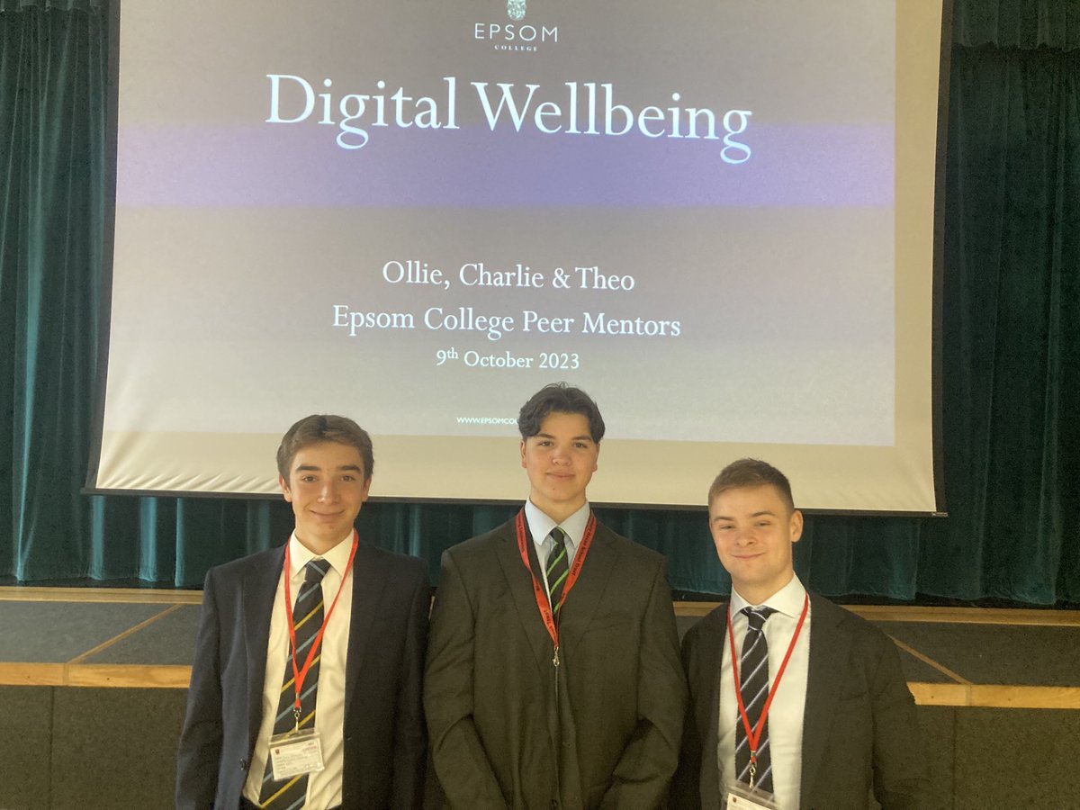 Epsom College Wellbeing tweet media