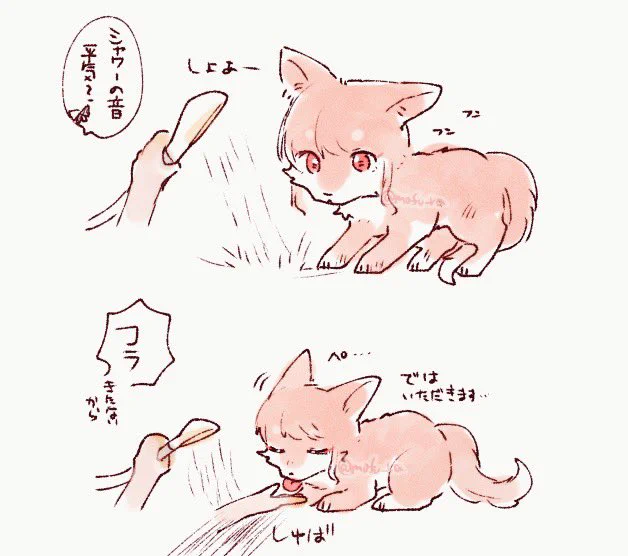 擬獣化 散歩帰りわんちゃん