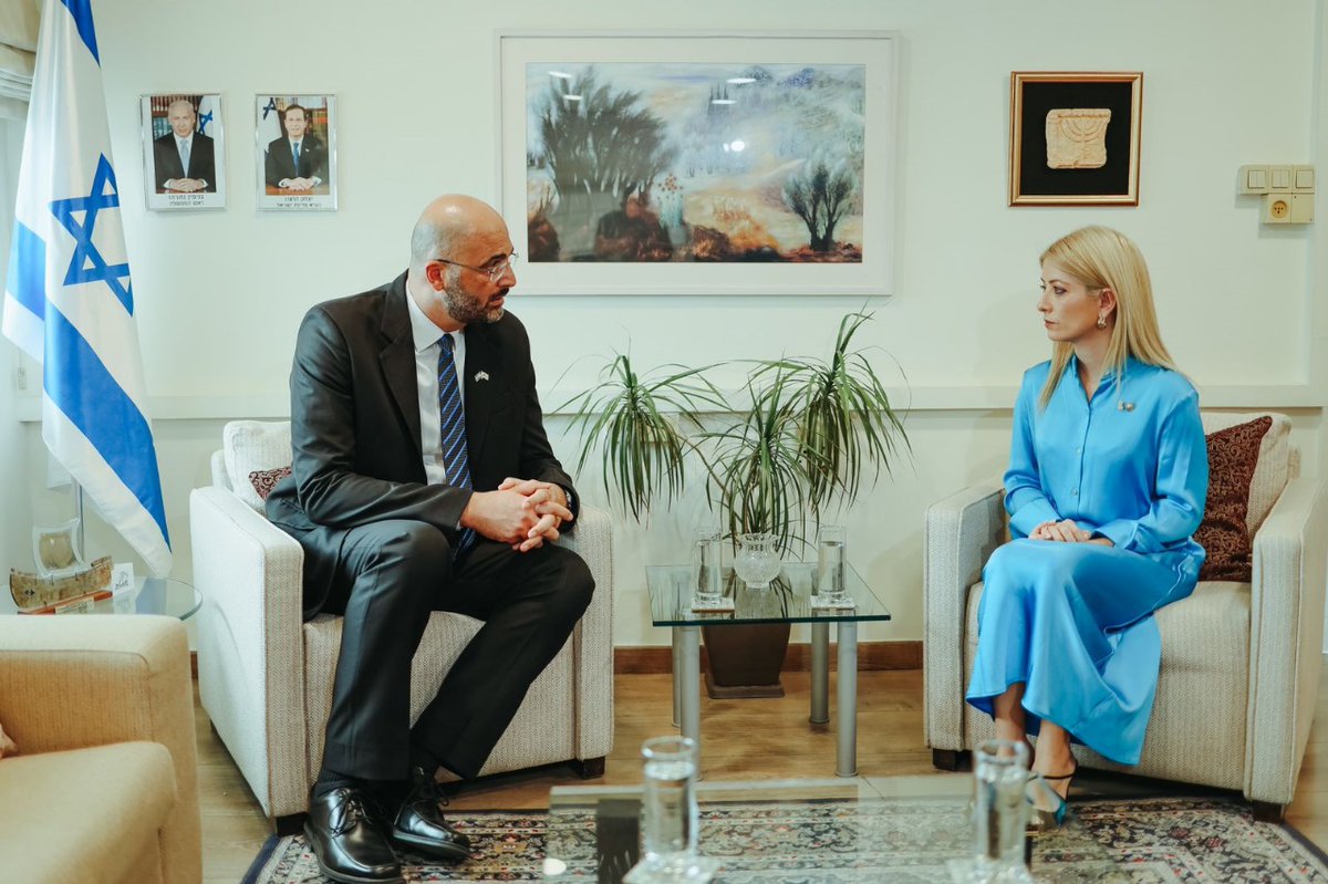 AnnitaDemetriou's tweet photo. We stand in solidarity with the people of Israel.  

They have our unwavering support. 

At the same time, we express our horror, disgust and aversion at the brutalities and atrocities committed by Hamas terrorists against civilians, at the expense of innocent women and children.

Ηamas attack is an attack on peace. 

Τhe shameful images for the human race that the whole world has seen are shocking and the international community as a whole must take a position. The message must be collective and clear. No tolerance for terrorism.

No ethnic, political, religious or ideological difference can justify such monstrous, abominable acts and disrespect for human existence. 

We have already prepared a resolution of condemnation and I assure you that our support will be unequivocal. @OrenAnolik
