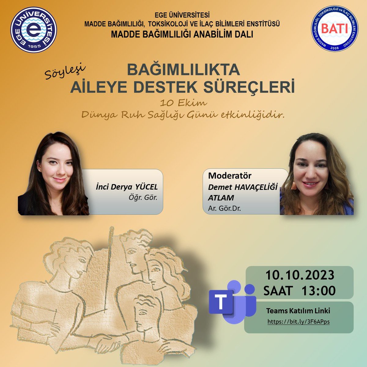 10 Ekim Dünya Ruh Sağlığı Günü etkinliğidir. bit.ly/3F6APps
<a href="/ege/">ege</a>
<a href="/egeajans87/">ege ajans</a>