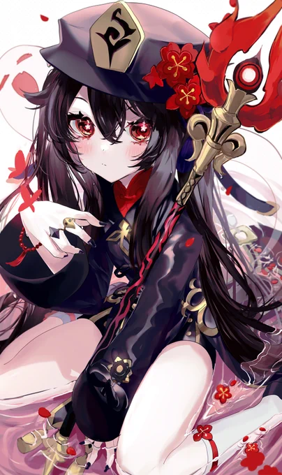 #胡桃イラストコンテスト #GenshinImpact 