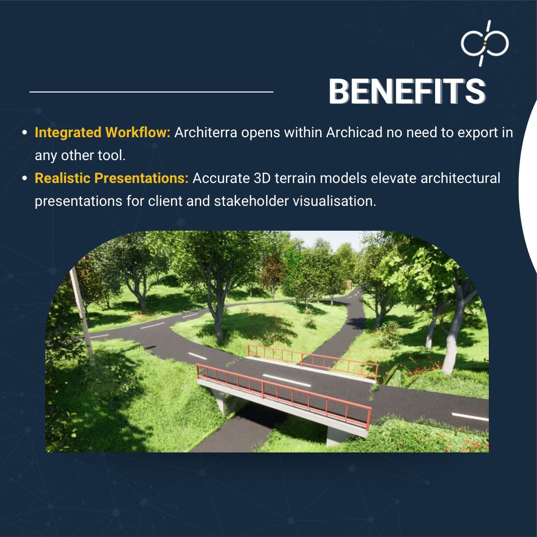 dimensionplus1's tweet image. Eptar - Architerra a powerful tool to simplfy and enhance the 3D terrain modelling experience for users of Archicad
#archicad #bim #dimensionplus #bestdesign #option #archicad27 #DDScad #BIMcloud #BIMX #updates #BIMjourneny #architects  #professionals #version27 #new #3D #2D