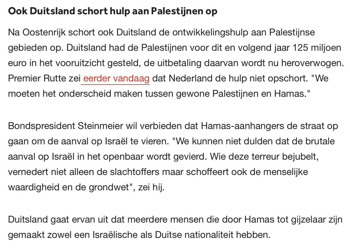 chris_stoffer's tweet photo. Laat Nederland het voorbeeld van Oostenrijk en Duitsland per direct volgen. 

Het kan niet zo zijn dat degenen die deze verschrikkelijke terreurdaden vieren, ook nog maar één dag langer onze financiële steun krijgen.

Lees meer via @NOS ⬇️ https://t.co/WlScZMqska