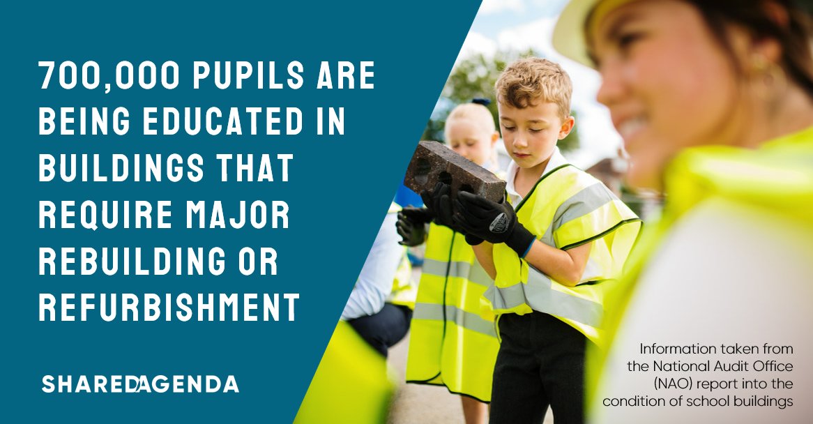 Ahead of #EduEst23 next week, our Director of Consultancy, @SAS_Nikola, looks at how to address the continual decline of the school estate. 

Have a read: sharedagenda.co.uk/news/how-to-ad…

#educationestates #education #educationandschools