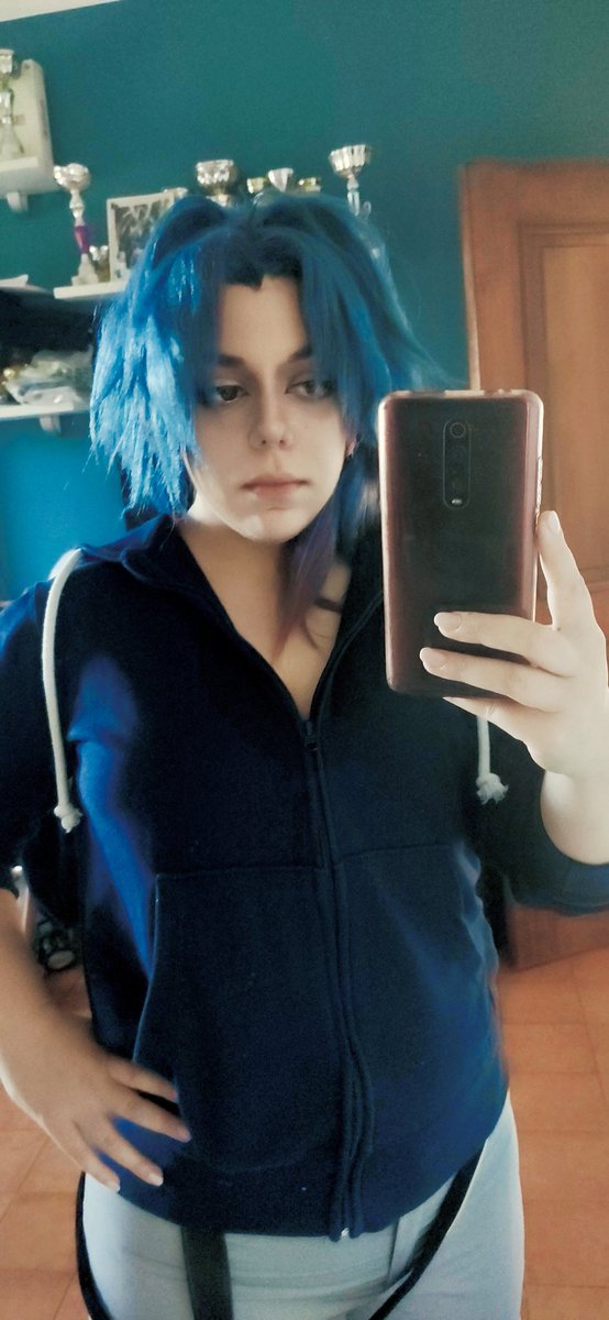YunieSummoner's tweet photo. This was my make-up of #Blade for the Con, but it didn't last long in the heat 

#HonkaiStaiRail https://t.co/SBwV42O8cQ