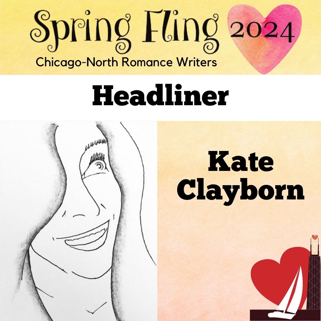 Our second <a href="/ChicagoSF2024/">C-N Spring Fling '24</a>
Headliner is @kateclayborn!
Join us April 18 -20, 2024 in person or virtual. Early discounted registration lasts through Oct 31! #romancewriters #chicagowriters #chicagoauthor 

➡️  accelevents.com/e/chicago-nort…