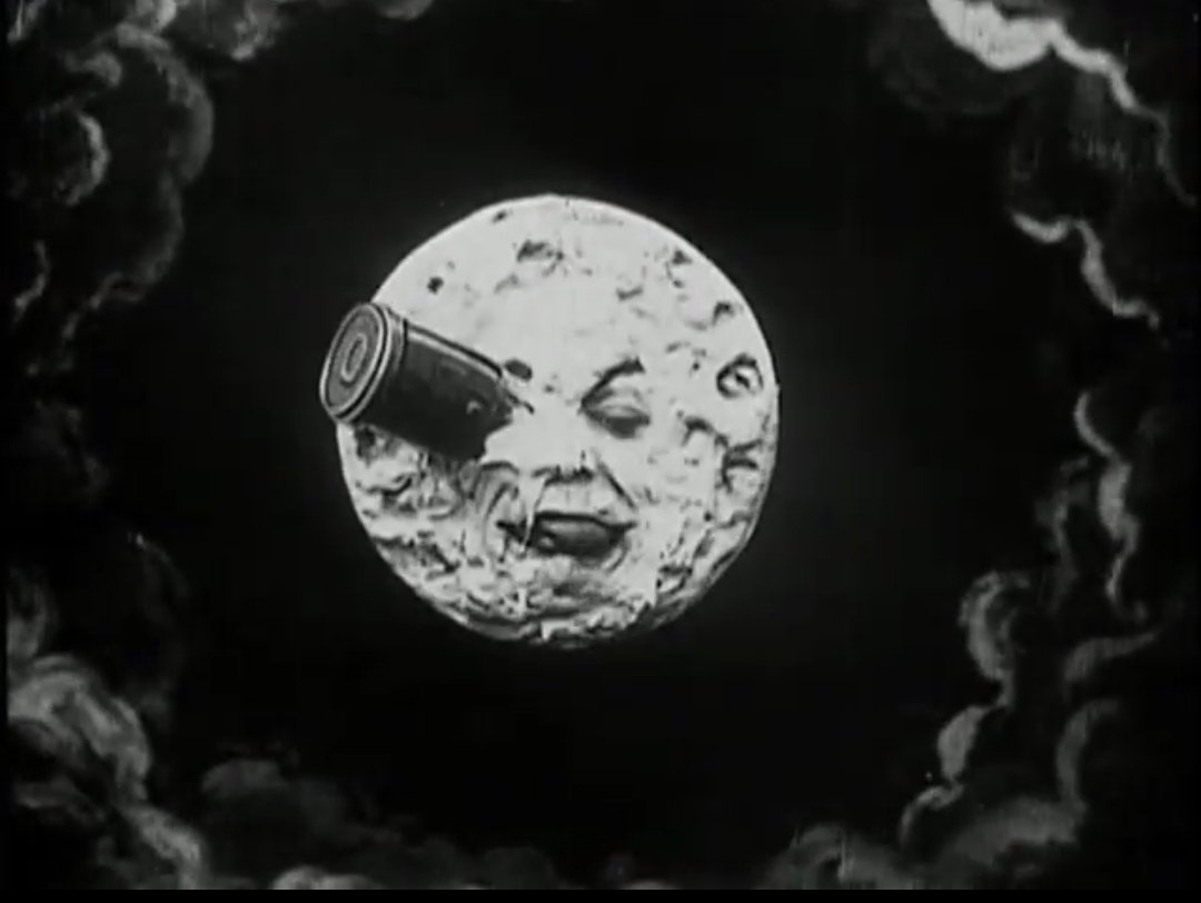 Rigodon61's tweet image. The precursor to modern special effects: 
Le Voyage dans la Lune  Georges #Méliès, 1902.