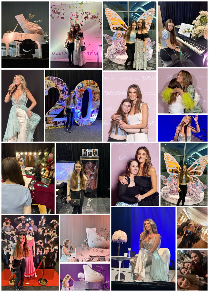 michshepherd's tweet photo. 20 years of Innocent Eyes 🦋
My heart. So many memories from
this era and so many emotions were felt going down memory lane celebrating the album. This has been the best tour I have gone too @DeltaGoodrem 🤍

Thank you to everyone who has made these shows so special 🫶🏻 xx https://t.co/HQXDDs0Wyo