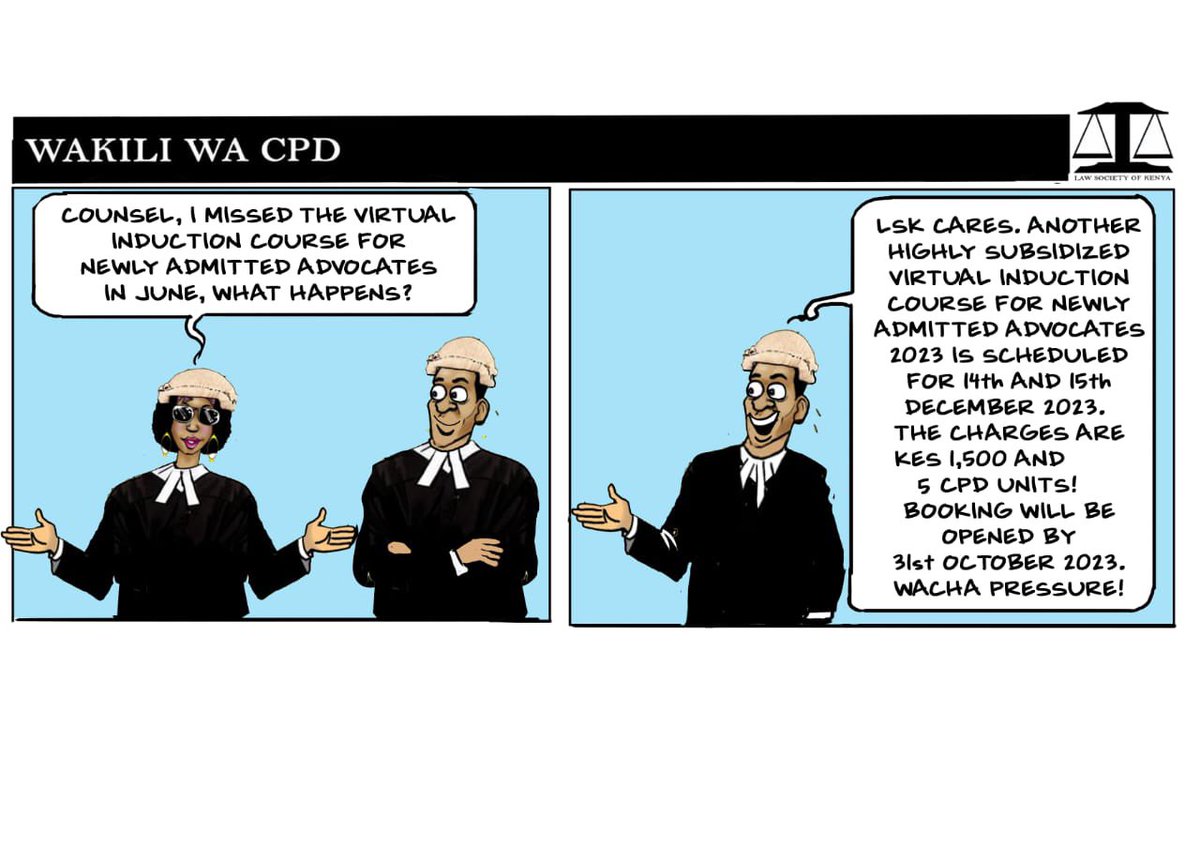 LawSocietyofKe's tweet image. #WakiliWaCPD
#InductionCourse