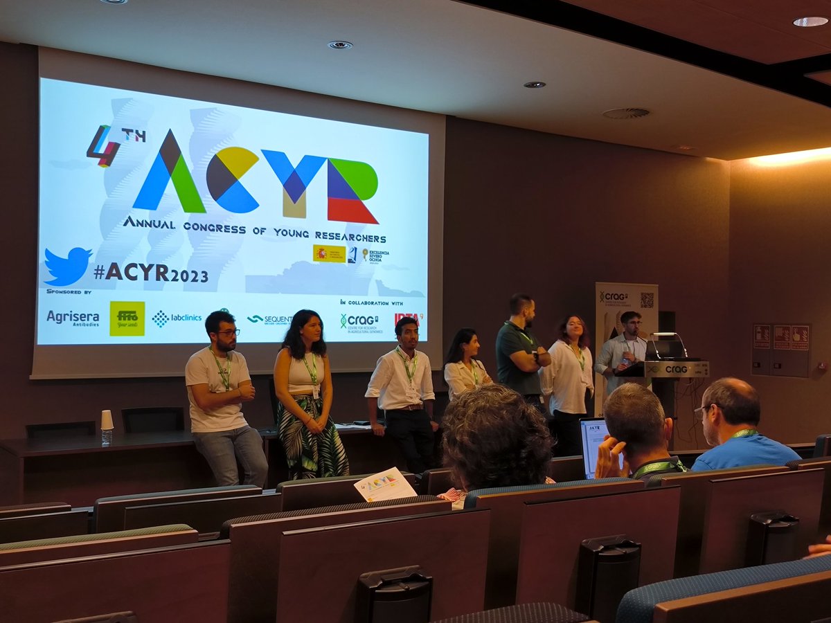 ACYR_CRAG's tweet photo. We have already started this new ACYR edition!

Do you want to know what we are doing these days at @CRAGENOMICA? Keep reading ☺️ https://t.co/SYOz7FqPWI