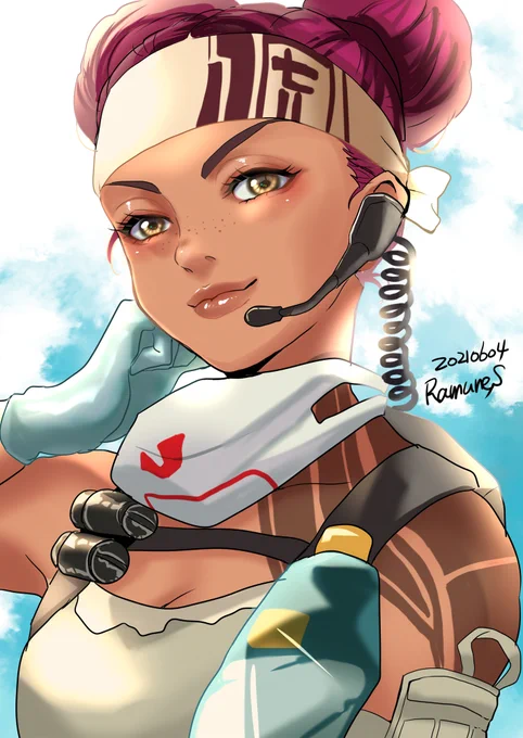 そういや、需要あるかどうかはわからんけど、APEXアカウントで描いてたイラストこっちに載せたことないから載せとこ 