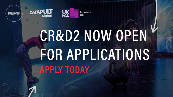 📢The MyWorld <a href="/DigiCatapult/">Digital Catapult</a> CR&amp;D Call offering up to £200k for industry to collaborate with regional researchers is now OPEN!

Discover more and apply now 👉 bit.ly/45VUF21