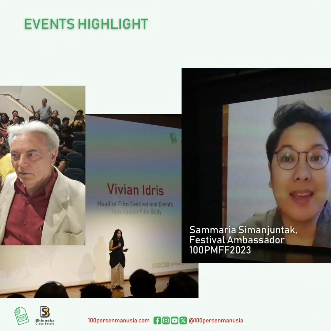100prsenmanusia's tweet photo. EVENTS HIGHLIGHT: Opening Ceremony #100PMFF2023 🥳🎬🫶🏽
Saturday, 30 Sept 2023 at @GI_Indonesien https://t.co/2Qbl5saVYN
