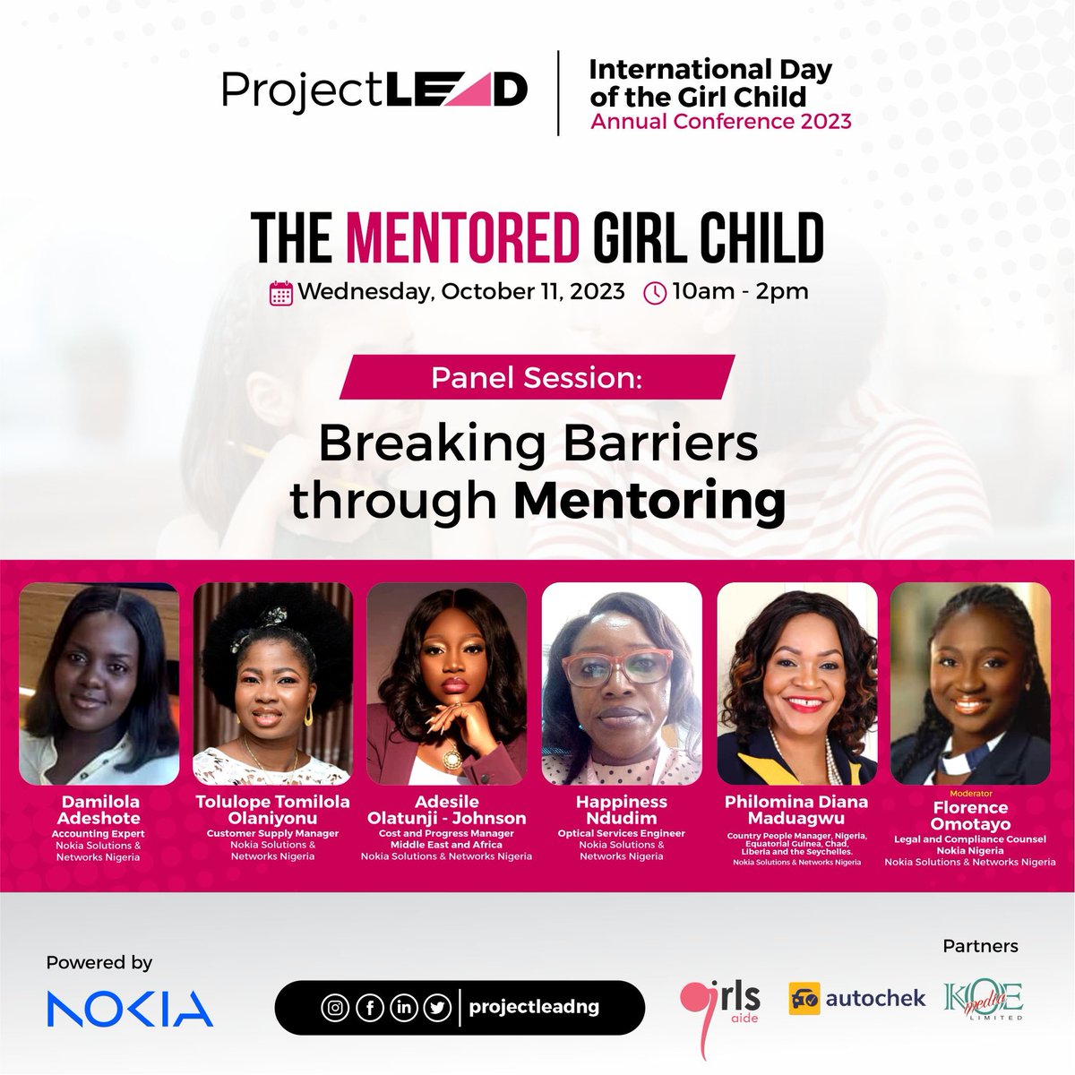 ProjectLEADng's tweet photo. The heart of mentorship lies in the mentor’s willingness to identify and address the obstacles hindering a mentee’s progress.
Mentors first focus on removing obstacles because doing so creates a conducive environment for effective learning &amp; growth. 

#ProjectLEADIDGC #girlchild https://t.co/e06LKgmrSM