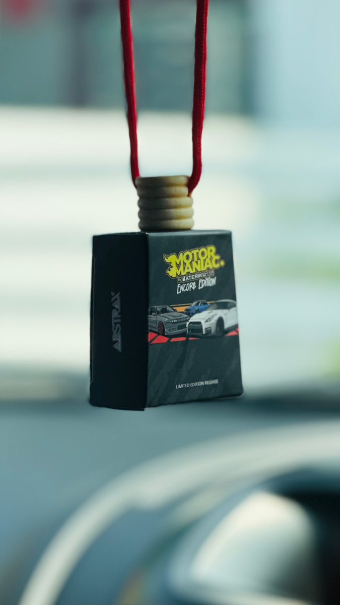 ABSTRAX® x @MotorManiac_Co Limited Edition Release Air Freshener shop.abstraxjingga.com