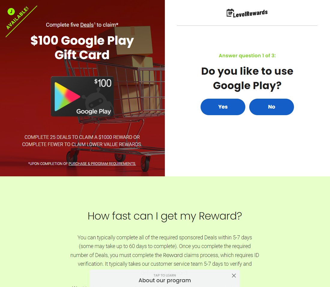 megaoffer99's tweet image. 🎉 Just scored a Google Play $100 Gift Card! 📱 Time to load up on apps, games, and more! Thanks to [Tag the person or source you received it from💰🎮

Website :s.id/1V3c1

#GooglePlayからの挑戦状  #giftcard  #GooglePlay  #giftcards #megaoffer99