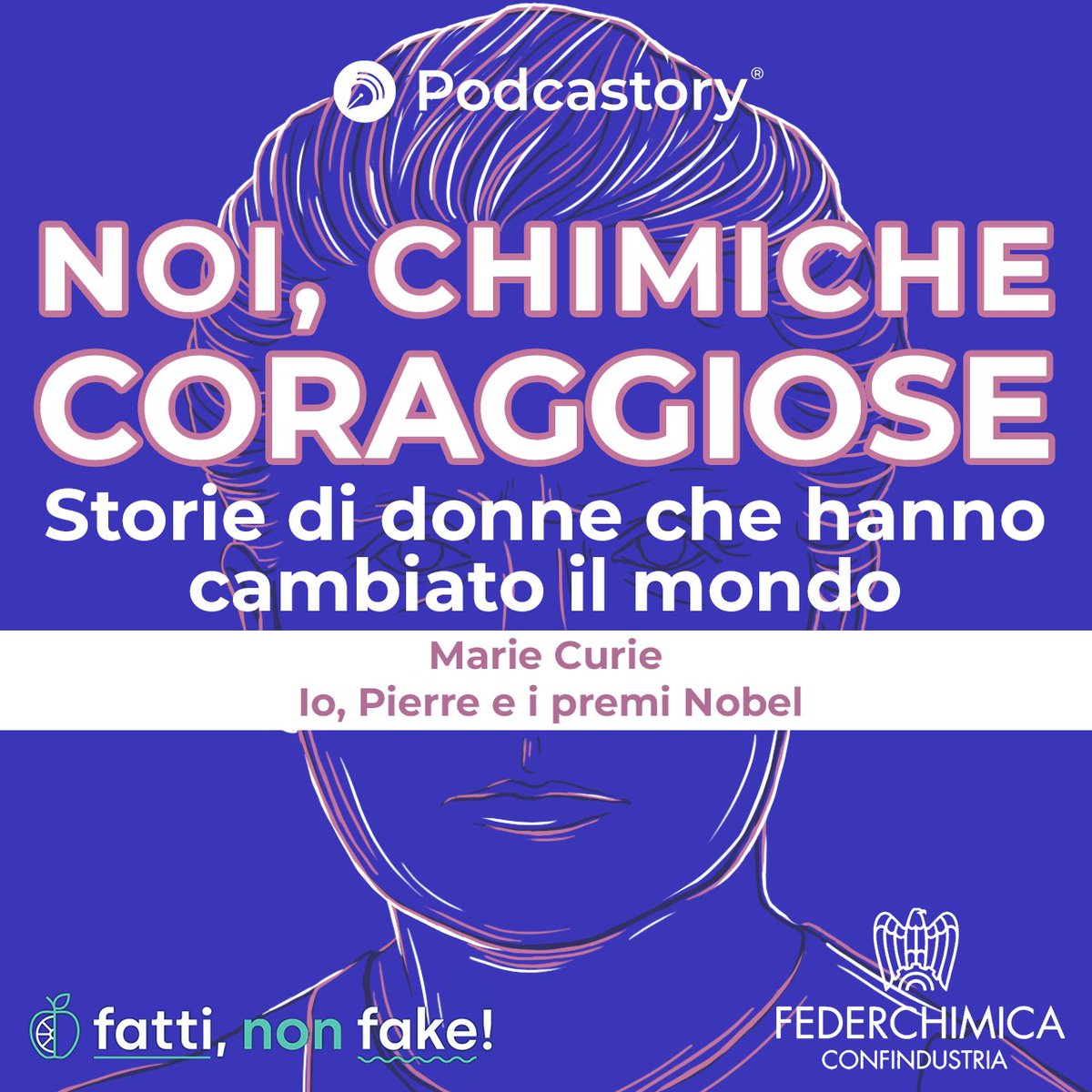 🎙 "Noi, chimiche coraggiose" - Ep. 1
Che gioia vincere ben due premi Nobel… ma quanti sacrifici! La ricompensa più grande? Aver aperto le porta alle #scienziate venute dopo di me. Io sono #𝗠𝗮𝗿𝗶𝗲𝗖𝘂𝗿𝗶𝗲… e questa è la mia storia! fattinonfake.federchimica.it/podcast/
#podcast