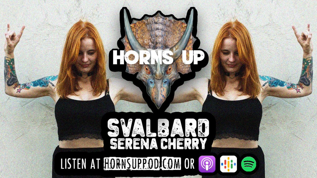 New episode alert! 

<a href="/asmoani/">Animesh</a> &amp; <a href="/trendcrusher/">Peter K</a> spoke to <a href="/whatacoolfridge/">Serena Cherry</a> about <a href="/Svalbardband/">Svalbard</a> 4th album, "The Weight Of The Mask". 

Tune in to find out more - shorturl.at/knDE6