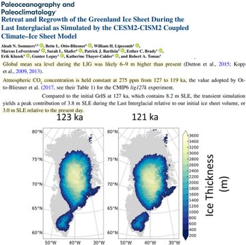 ockhams's tweet photo. 127.000-119.000 jaar geleden:  CO2 bedroeg 275 ppm De mondiale zeespiegel was 6 tot 9 meter hoger dan nu. Groenland was ijsvrij, waardoor 300 cm zeeniveau-equivalent (SLE) werd toegevoegd https://t.co/Ph65MiDyuB… 

1992-2020:  CO2 is tussen 356 tot 415 ppm Het smeltende Groenlands ijs voegde slechts 1,2 cm SLE toe https://t.co/YTEP9uz9Gi

#klimaathysterie