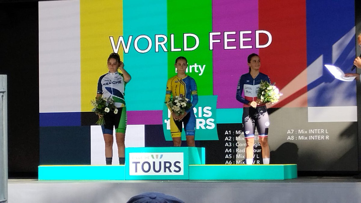 Océane Legeay vient chercher une belle seconde lors du KM Paris Tours sous les couleurs de la sélection de la Manche.