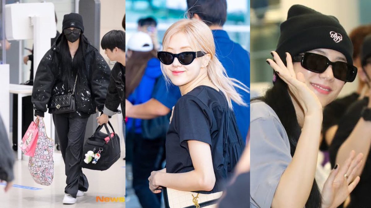 Thedeveloper_3's tweet photo. Whether at the airport or out and about, Jisoo's black goggles stay constant.
#JisooFashion #SignatureLook #blackgoggles #Jisoo https://t.co/welYV53M0o