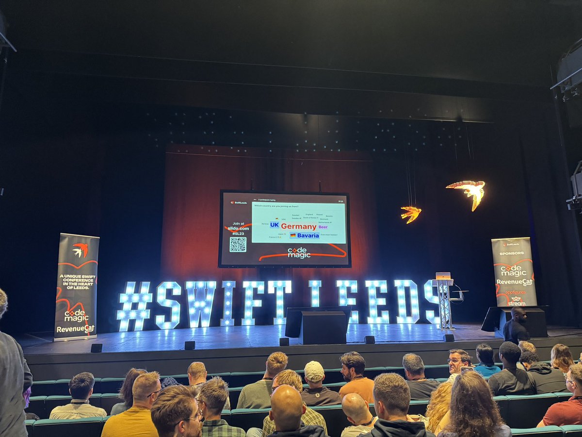 JuanpeCatalan's tweet image. Here we go! #swiftleeds