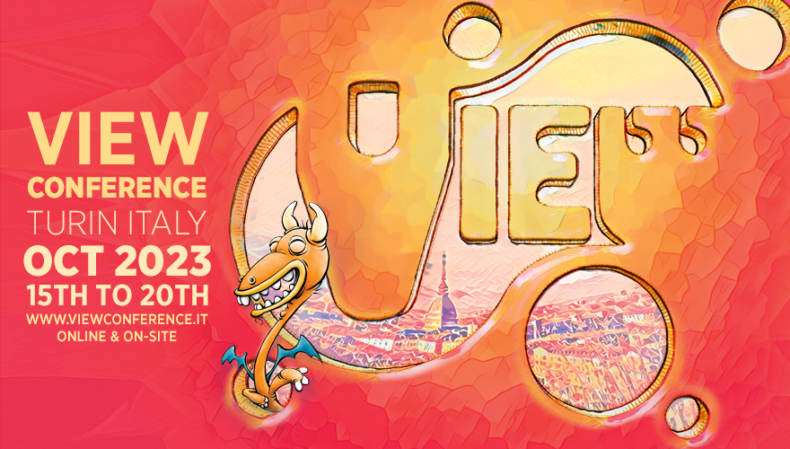 twitorino's tweet image. 🔵Dal 15 ottobre torna a Torino l'appuntamento con la View Conference, uno dei più importanti eventi internazionali in Italia dedicati all'animazione digitale, effetti visivi e computer grafica.
 
👉Info e acquisto biglietti:
comune.torino.it/eventi/calenda…
#viewconference #torino