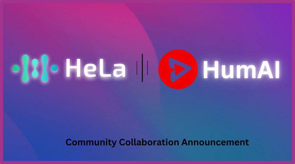 HumAI (@projecthumai) on Twitter photo HumAI AI and #NFT music has entered into a community collaboration with <a href="/Hela_Network/">HeLa Labs ๐ | HLUSD</a> the first layer 1 powered by a fiat-backed stablecoin for real-world adoption.This collaboration aims to educate the community about #blockchain adoption and bring positive effects to daily life HumAI AI and #NFT music has entered into a community collaboration with <a href="/Hela_Network/">HeLa Labs ๐ | HLUSD</a> the first layer 1 powered by a fiat-backed stablecoin for real-world adoption.This collaboration aims to educate the community about #blockchain adoption and bring positive effects to daily life