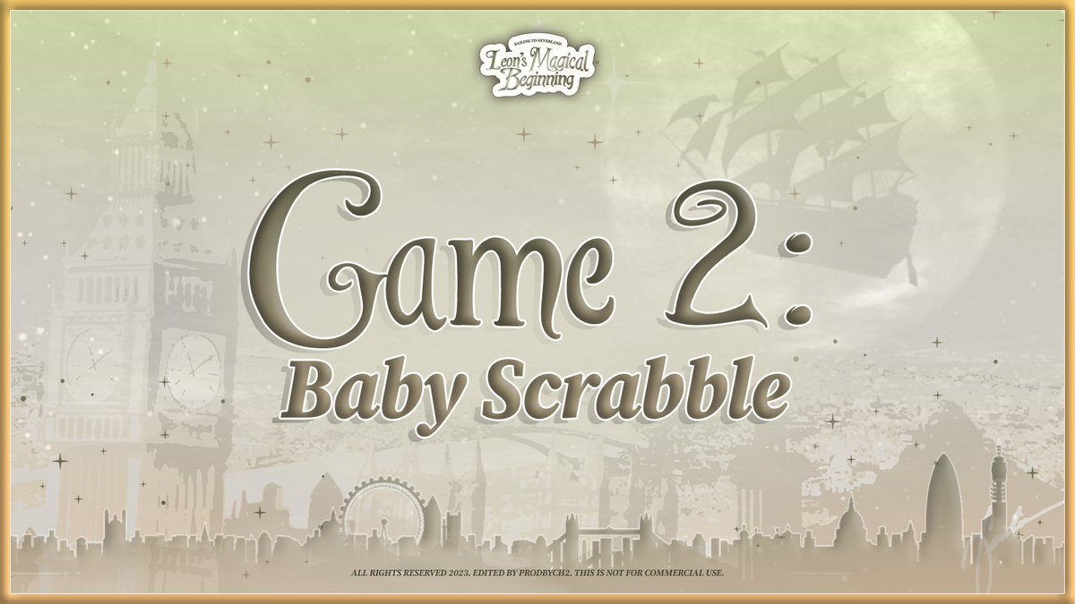 LeonInNeverland's tweet photo. ㅤ

           ㅤ *:･ﾟSAILING TO NEVERLAND ✧
              LEON’S MAGICAL BEGINNING *:･ﾟ

                 ㅤㅤ* ˚ GAME TWO ✦

            ㅤㅤ  #ElliotAdventuresBegin
       ㅤㅤ       #PixieBlessingsforLeon
        ㅤㅤ      #LeonsWayToNeverland
 
ㅤ https://t.co/XB9helB69a