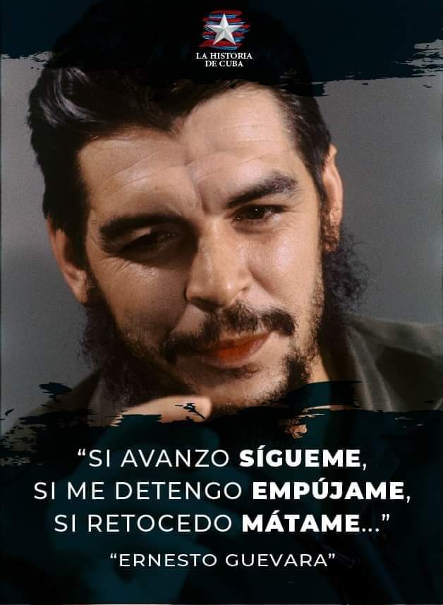 Barbara51442580's tweet photo. Hay que endurecerse sin perder jamas la ternura ......Ernesto Che Guevara #CubaPorLaVida #CubaCoopera https://t.co/MGS6pQLsdJ