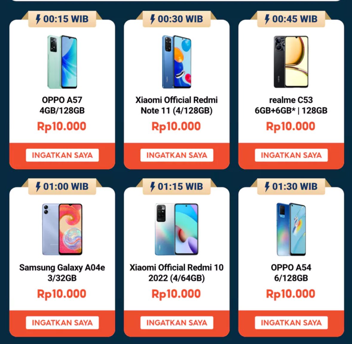 AkuSukaRacun's tweet photo. Flash Sale tiap 15 menit 🔥
⏰00.15- 01.30 WIB

oppo
https://t.co/XvWDvcznJK

xiaomi 
https://t.co/qCIIS1HXRL

realme
https://t.co/6bbgWVALe0

samsung
https://t.co/s22EMkCm5F

xiaomi
https://t.co/ZxMgZfZmNp

oppo
https://t.co/xhZUAeuNpn https://t.co/7oIpbSRY0Q