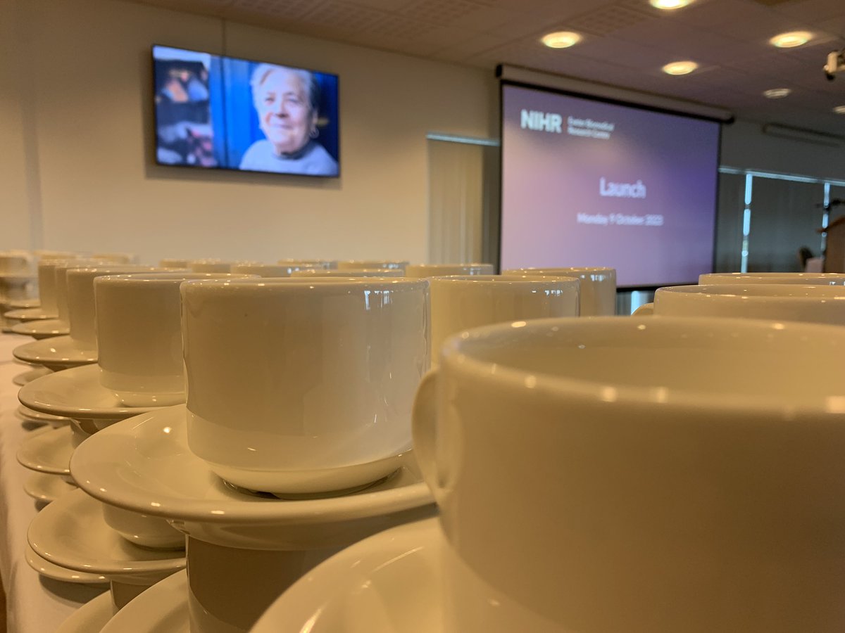We’re gearing up to start our exciting @NIHRresearch #ExeterBRC launch and the coffee is flowing. So looking forward to seeing people and a celebration of our first year!
#translationalresearch