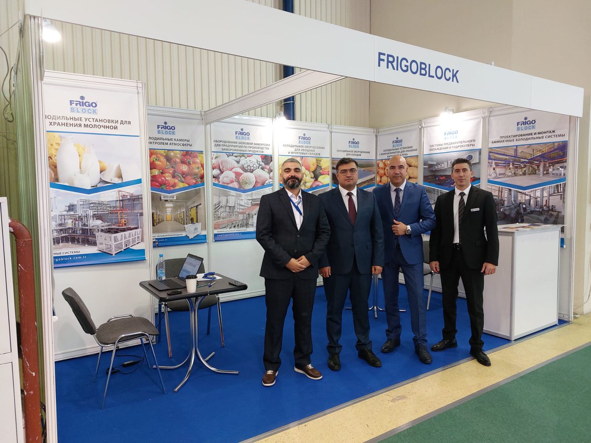 FrigoBlockTR's tweet photo. Join us at #AGROPRODMASH 2023 MOSCOW
The show started today and will continue until the 13th of October.
📍 Location: Expocentre Fairgrounds, Moscow, Russia
Come meet us at Booth #22B90 in #Hall2 #Pavilion2.
Get your free visitor badge: https://t.co/5ttvMvM259 https://t.co/z2TT2IDFJz