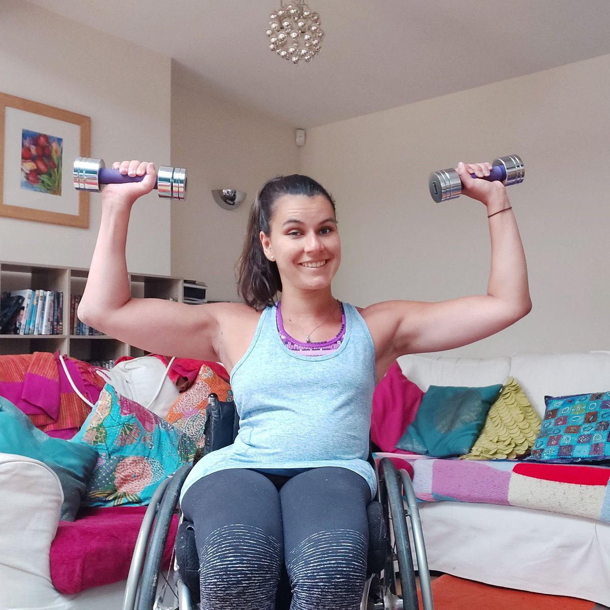 wheelpower's tweet photo. Join the Movement this October with 2️⃣ FREE Online Exercise Class from WheelPower. Check out this week's schedule below: 💪 Tuesday 11am - Exercise with Ella 🙏 Wednesday 11am - Yoga with Nina 🎫 https://t.co/P8QKl4hB94 #OnlineExercise #WheelPower https://t.co/Qkud8Ste7c