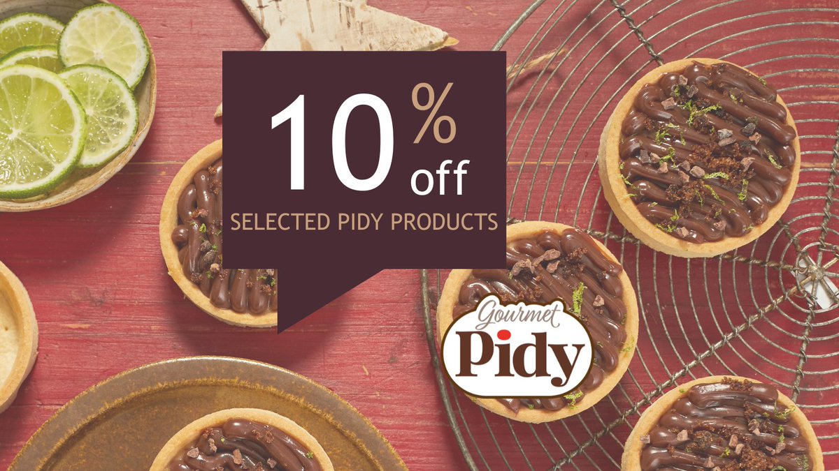 HBIngredients's tweet image. Enjoy 10% off selected @pidyuk lines✨With over 50 years in pastry production, #Pidy reigns as the master of ready-to-fill #pastry tarts, canapes and cups👩‍🍳Crafted from 100% natural ingredients, Pidy&apos;s range delivers #gourmet products that taste homemade💛hubs.ly/Q024C6RG0
