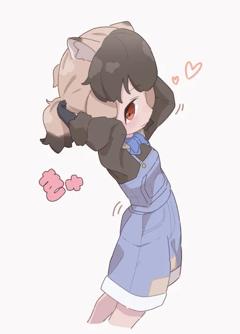 ツインテにするヒメウォンバットちゃん  #けものフレンズ #けもフレ3