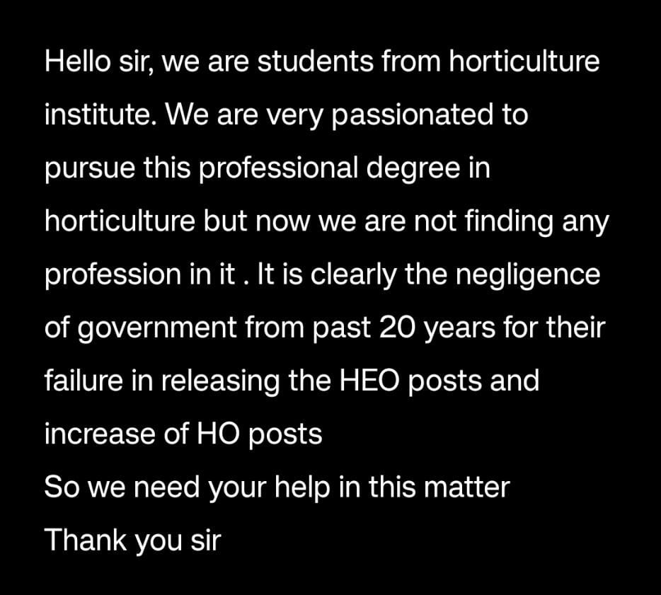 m_pranitha23's tweet photo. #struggleforHOposts 
#struggleforHEOposts
#collegeofhorticulture
#skltshu #rajendranagar #wewantjustice 
@KTRBRS @RSPraveenSwaero @revanth_anumula https://t.co/LieOxEszhS