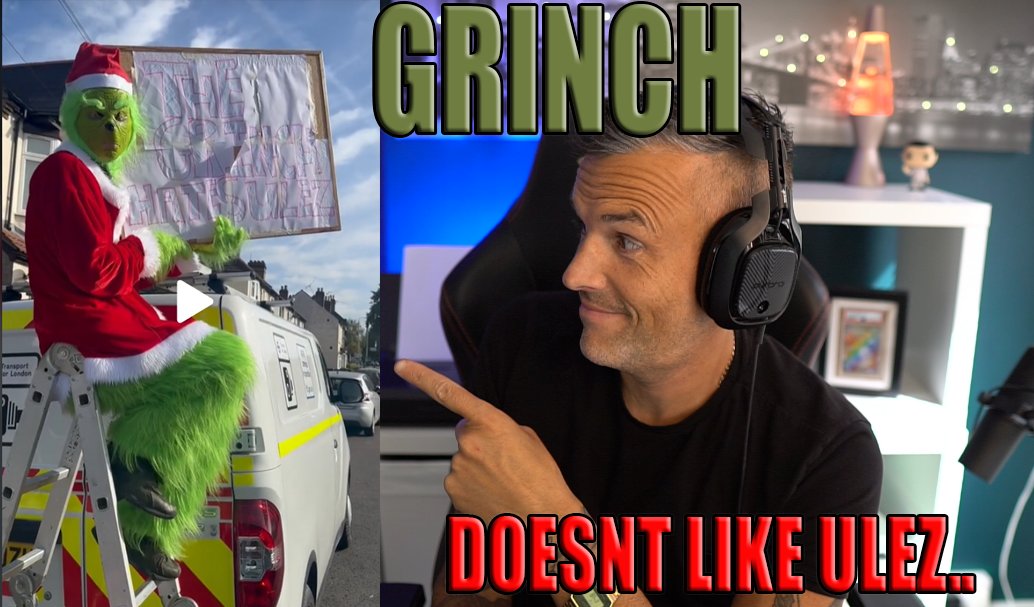 IanPlattRaw's tweet photo. Grinch's Hilarious ULEZ October Surprise: Protest and Laughs! 😂 | Neighborhood Shenanigans!
🧝 https://t.co/cP0lvNIuOu🧝
#ulez #ulezcameras #ulezexpansion #ulezprotest #ulezcamerasvandalised #ulezcamera #ulezcameravans #ulezzone #stopulez #cameras #camera https://t.co/bzNrLJAq6v