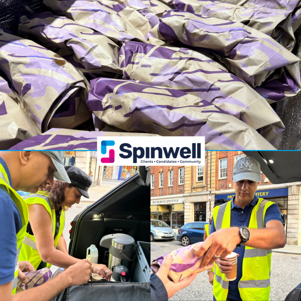 The team at Spinwell arranged hot meals from Taco Bell for the roughsleepers over the weekend in Northampton Town Centre. 

#GiveBack #Northampton #NorthantsTogether #HelpTheHomeless