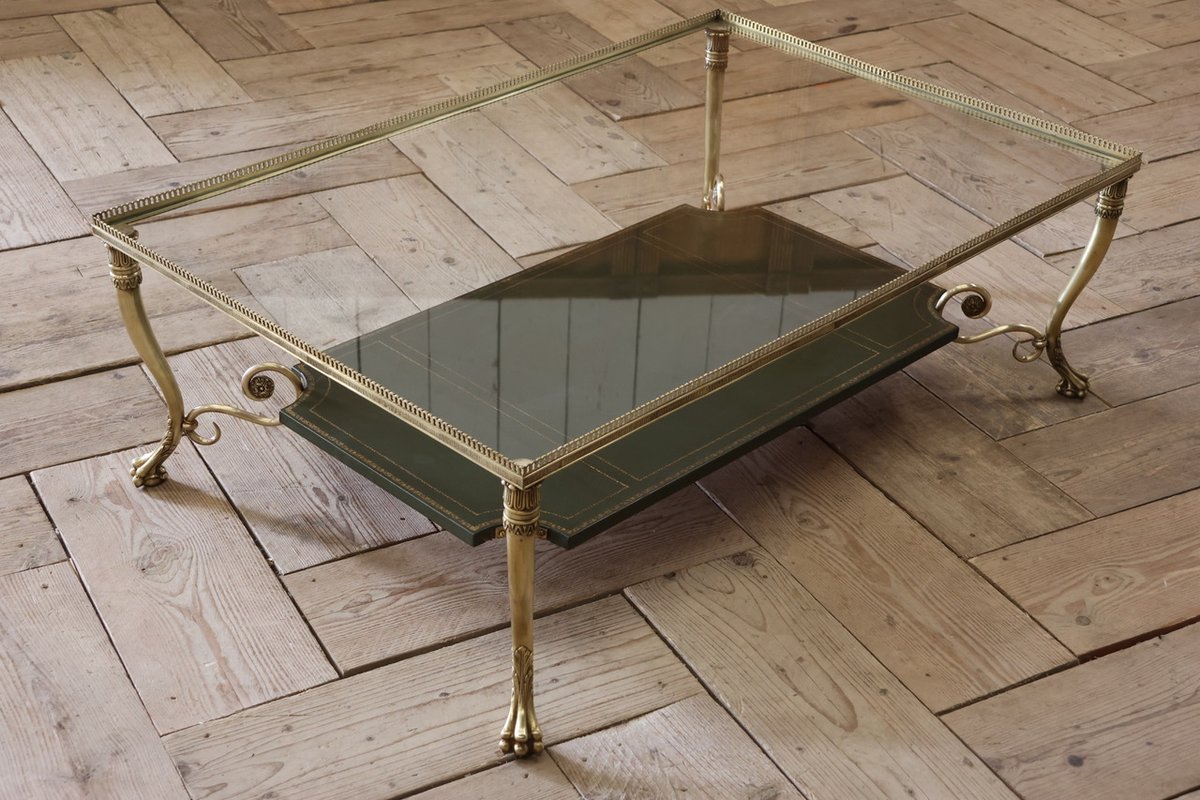 BrownriggUK's tweet photo. Good Quality 1960s Spanish Brass & Leather Coffee Table
https://t.co/kL3aZYiUm2
#coffeetable #antiquecoffetable #leathertable #antiquefurniture #interiordesign #decor https://t.co/zZjwjkYwVQ