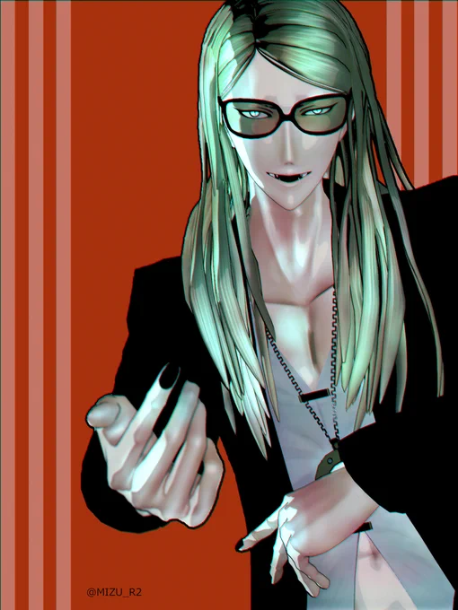 再放送(自作MMDモデルの静画) #テスカトリポカがいっぱい見れるタグ