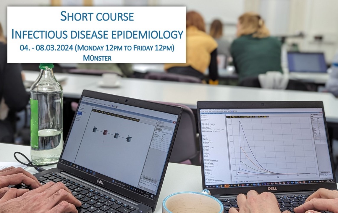 ClinicalEpi's tweet photo. 📢 Spread the word! It's time to register for our next #IDEpi course, which includes an intro to modelling and a hands-on outbreak investigation.
📝Open to external participants!
#EpiTwitter @Modeling_MONID 
Info 👉 https://t.co/w2LUQQav2R
Registration 📧 clinepi@uni-muenster.de https://t.co/msF3YRWjem