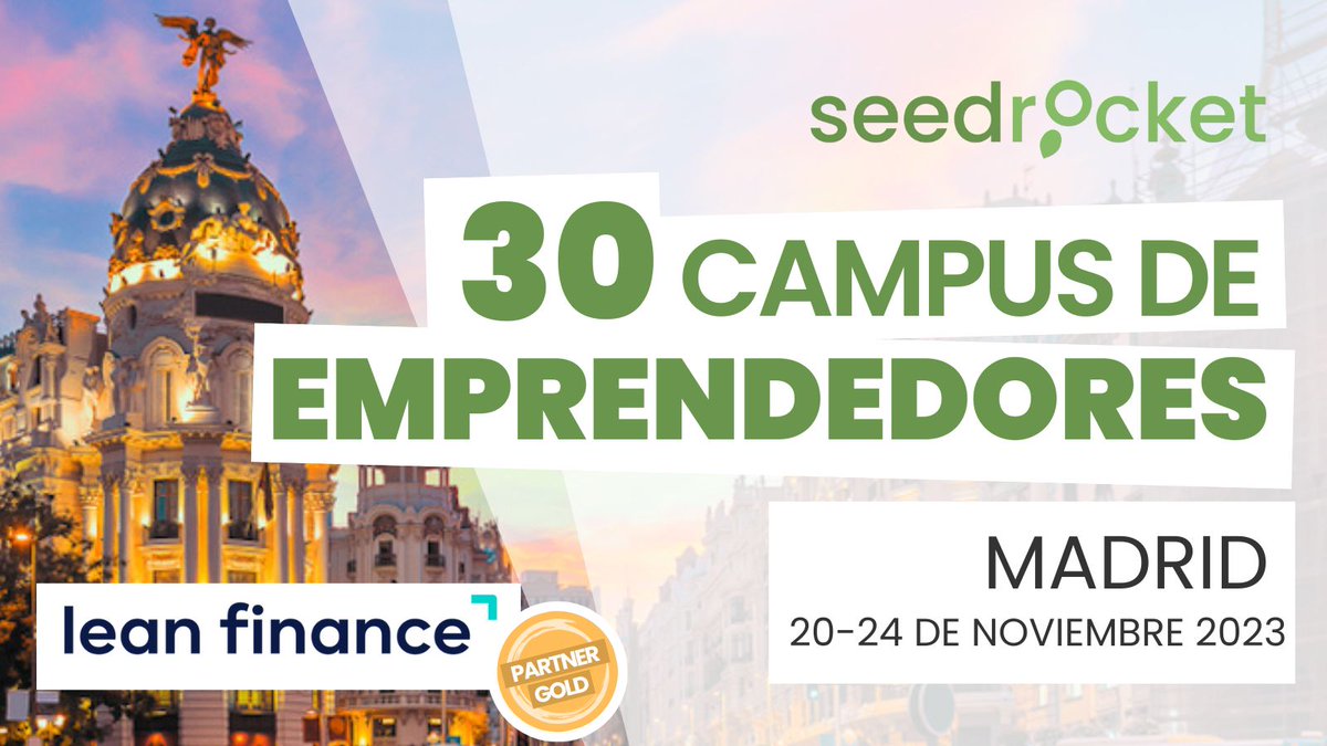 seedrocket's tweet photo. En la 30ª Edición de #SeedRocketCampus, estamos encantados de contar una vez más con el apoyo invaluable de nuestro aliado #LeanFinance, quien continúa brindando su experiencia en finanzas para impulsar a nuestras finalistas hacia el éxito 💼🚀. https://t.co/ffcspfwNT4