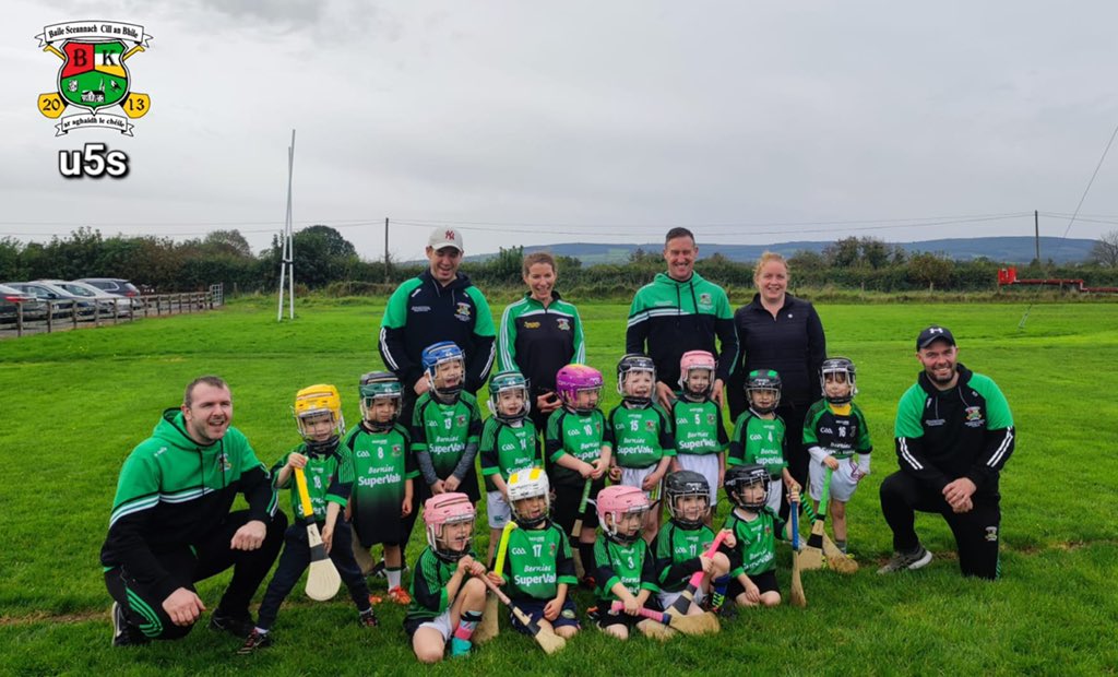 Well done to the Bk u5s who represented the club for their first time in Clonakenny Saturday morning. A proud day for everyone involved.