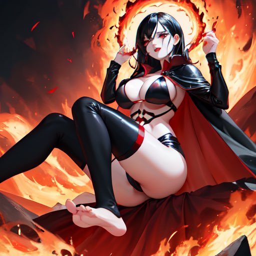 Inferno2D's tweet photo. What was that, freak? Did you say something? Ohhhh I know you want to kiss my soles but you’re gonna have to beg for my permission😈

AIFD 2DFD Findom Femdom Anime https://t.co/mOyelvex8O
