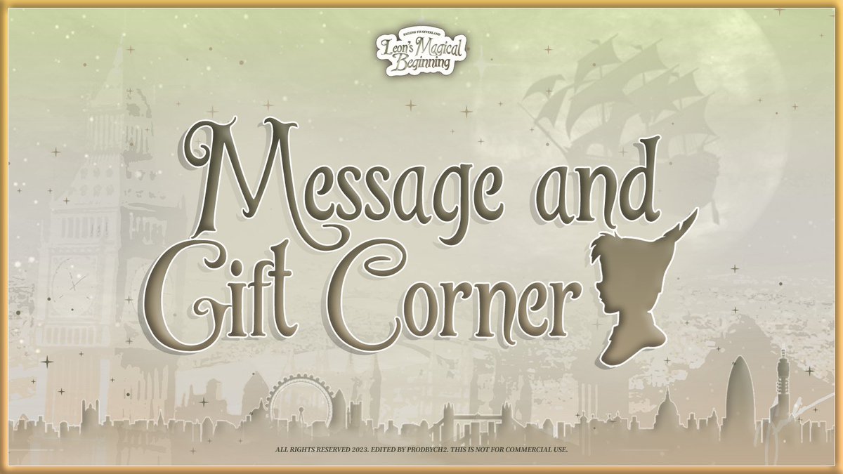 Sailing to Neverland: Leon's Magical Beginning tweet media