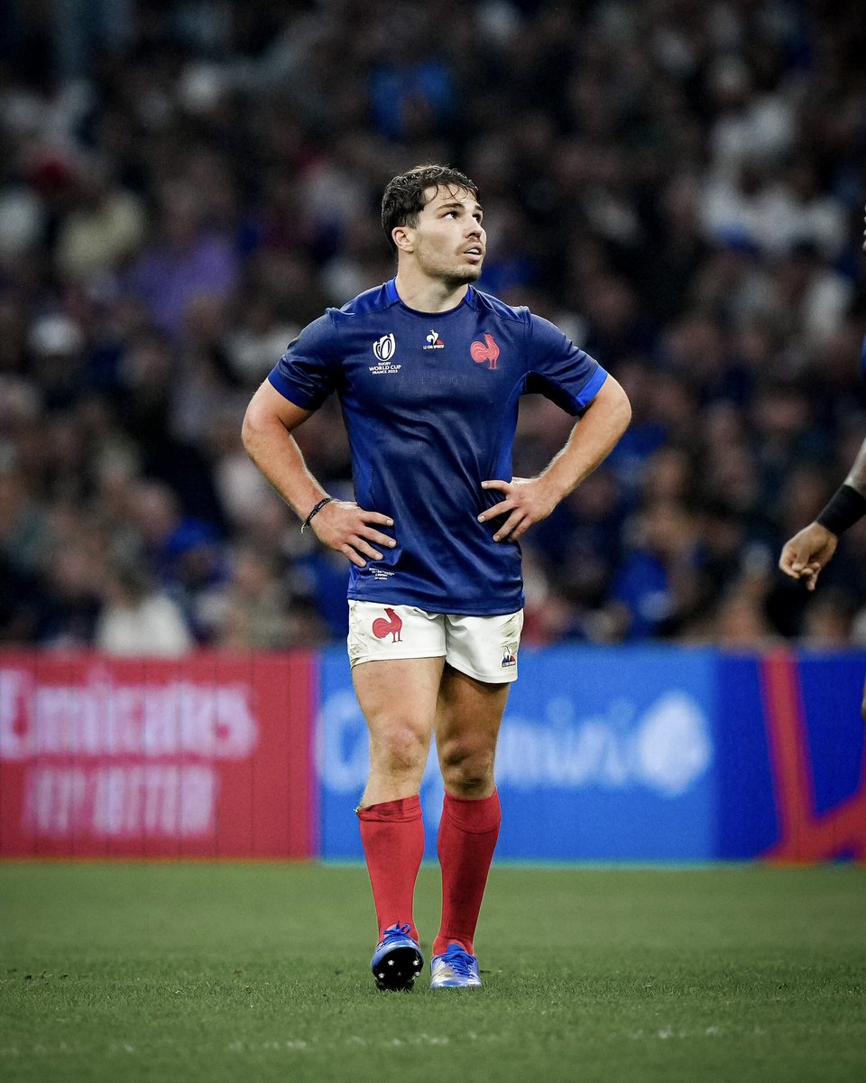 FranceRugby's tweet photo. ℹ️📣 Suite à sa visite médicale planifiée aujourd'hui avec le chirurgien qui l'a précédemment opéré, @Dupont9A a obtenu l'autorisation de reprendre dès ce jour les entraînements de rugby.

#UnisPourUnRêve #XVdeFrance #RWC2023 https://t.co/8N6ckGGPOa