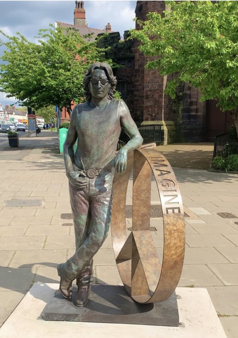 All we are saying ☮️✨🙏🕊️#johnlennon #pennylane #Peace #liverpool