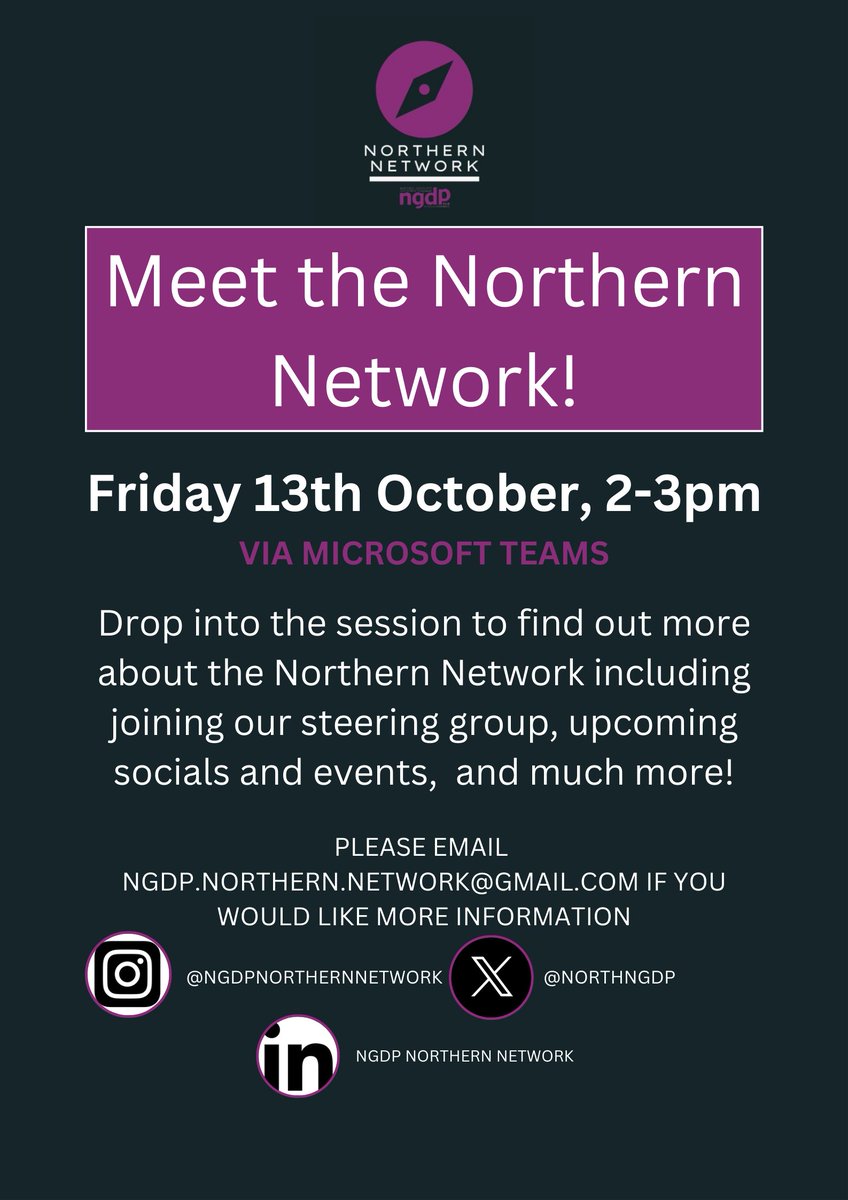 NGDP Northern Network tweet media